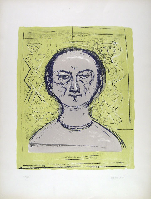 Massimo Campigli, self-portrait